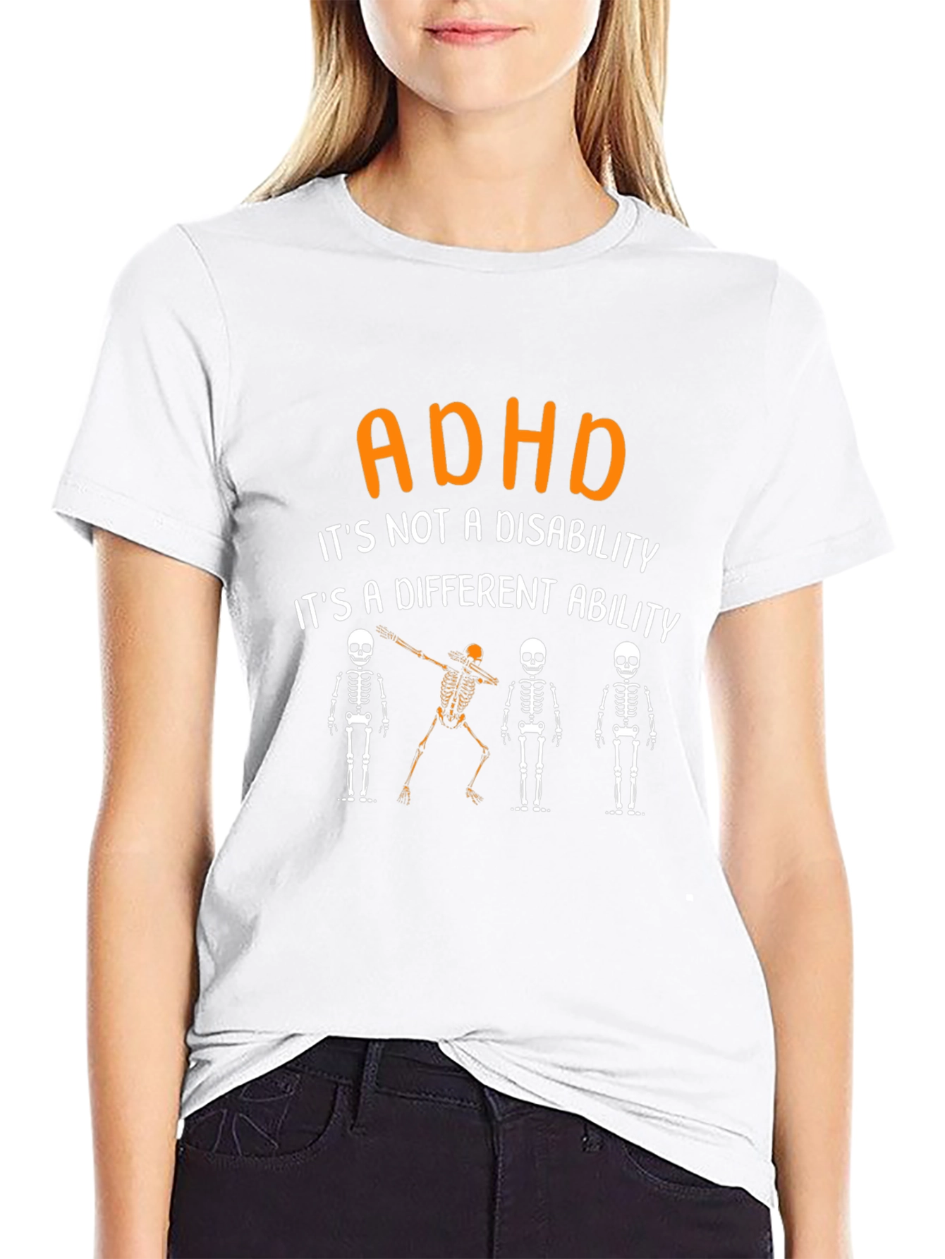Camiseta ADHD: No es Discapacidad es una Habilidad Diferente
