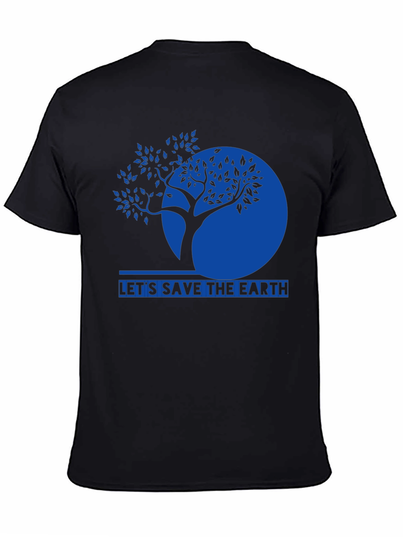 Camiseta Negra Salvemos la Tierra