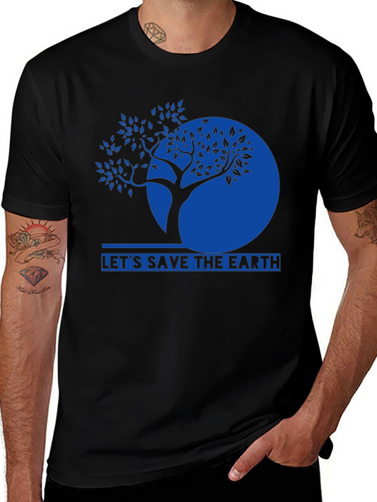 Camiseta Negra Salvemos la Tierra