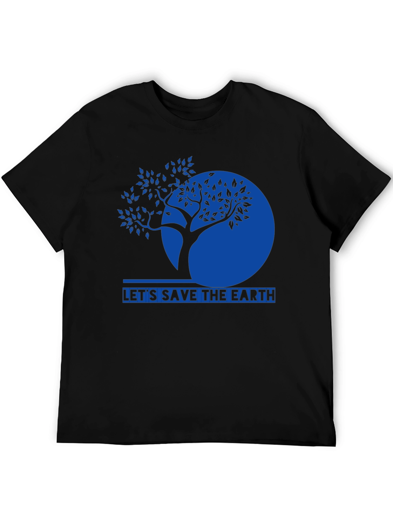 Camiseta Negra Salvemos la Tierra