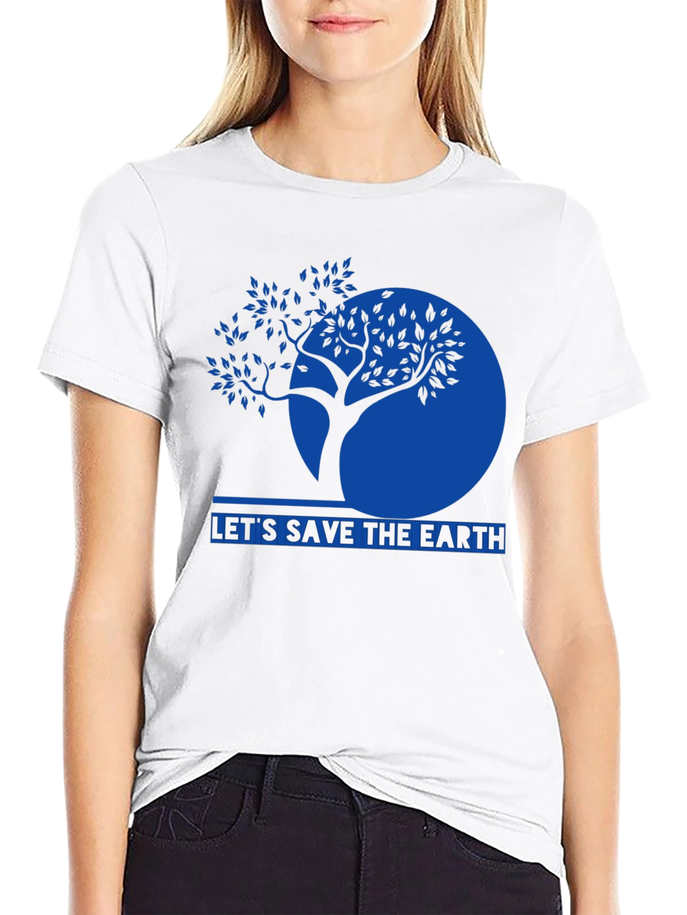 Camiseta Negra Salvemos la Tierra