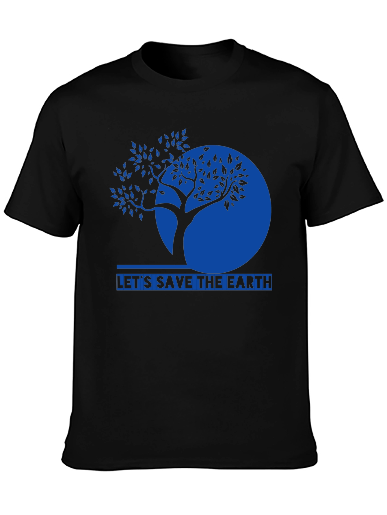 Camiseta Negra Salvemos la Tierra