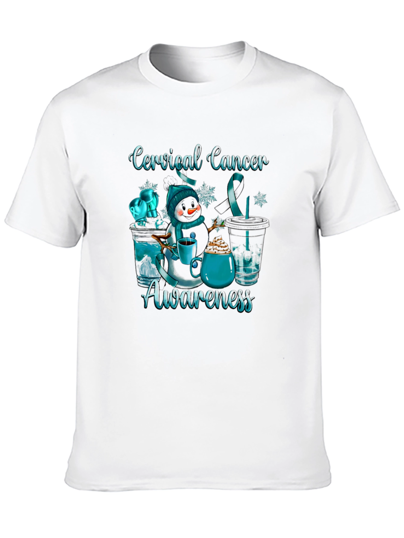 Camiseta Concienciación Cáncer Cervical Invierno