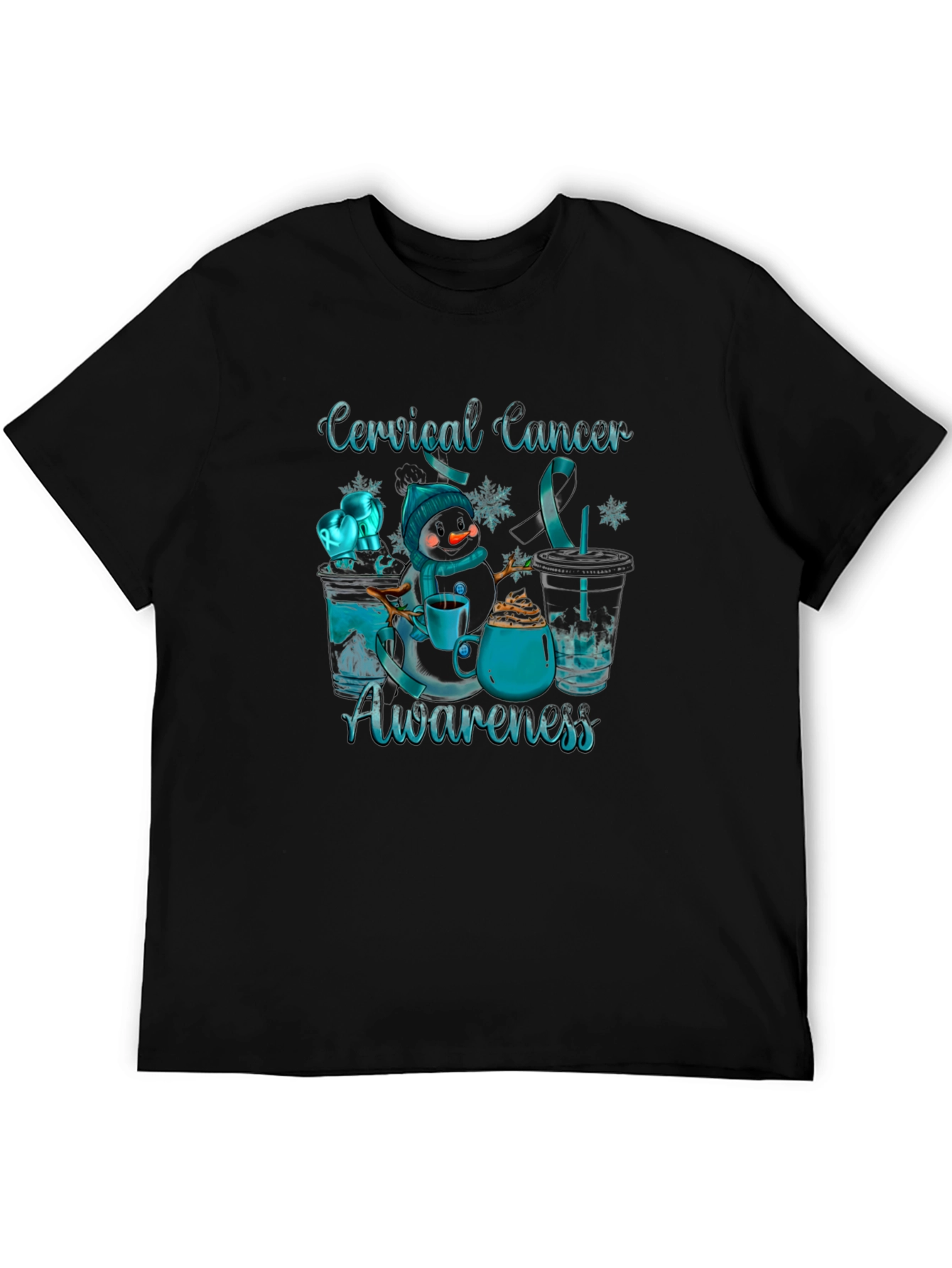 Camiseta Concienciación Cáncer Cervical Invierno