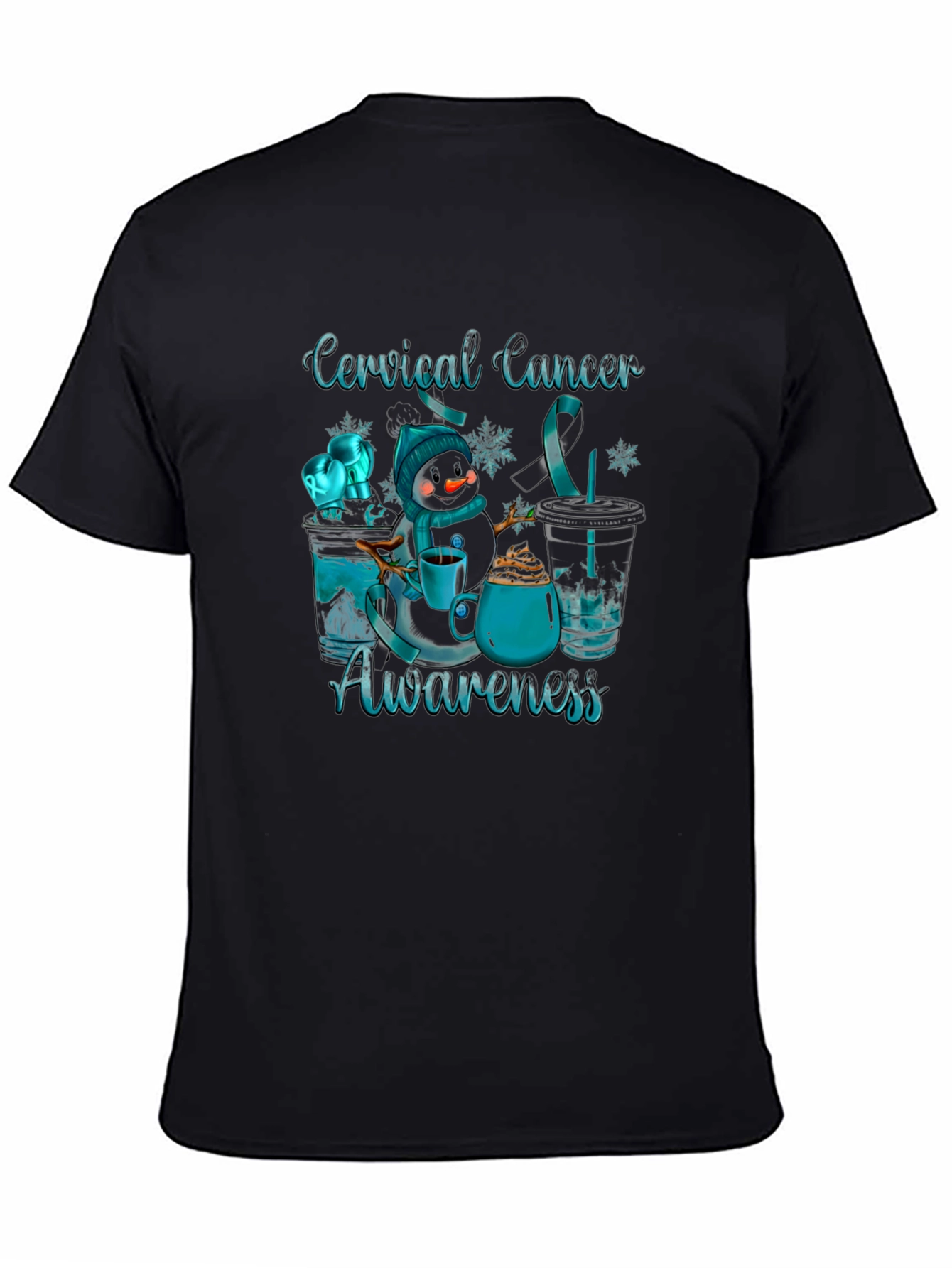 Camiseta Concienciación Cáncer Cervical Invierno