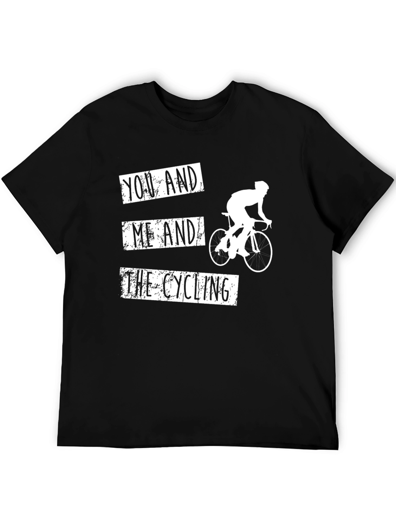 Camiseta Ciclismo Tú Yo y el Ciclismo - Negra