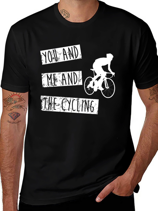 Camiseta Ciclismo Tú Yo y el Ciclismo - Negra