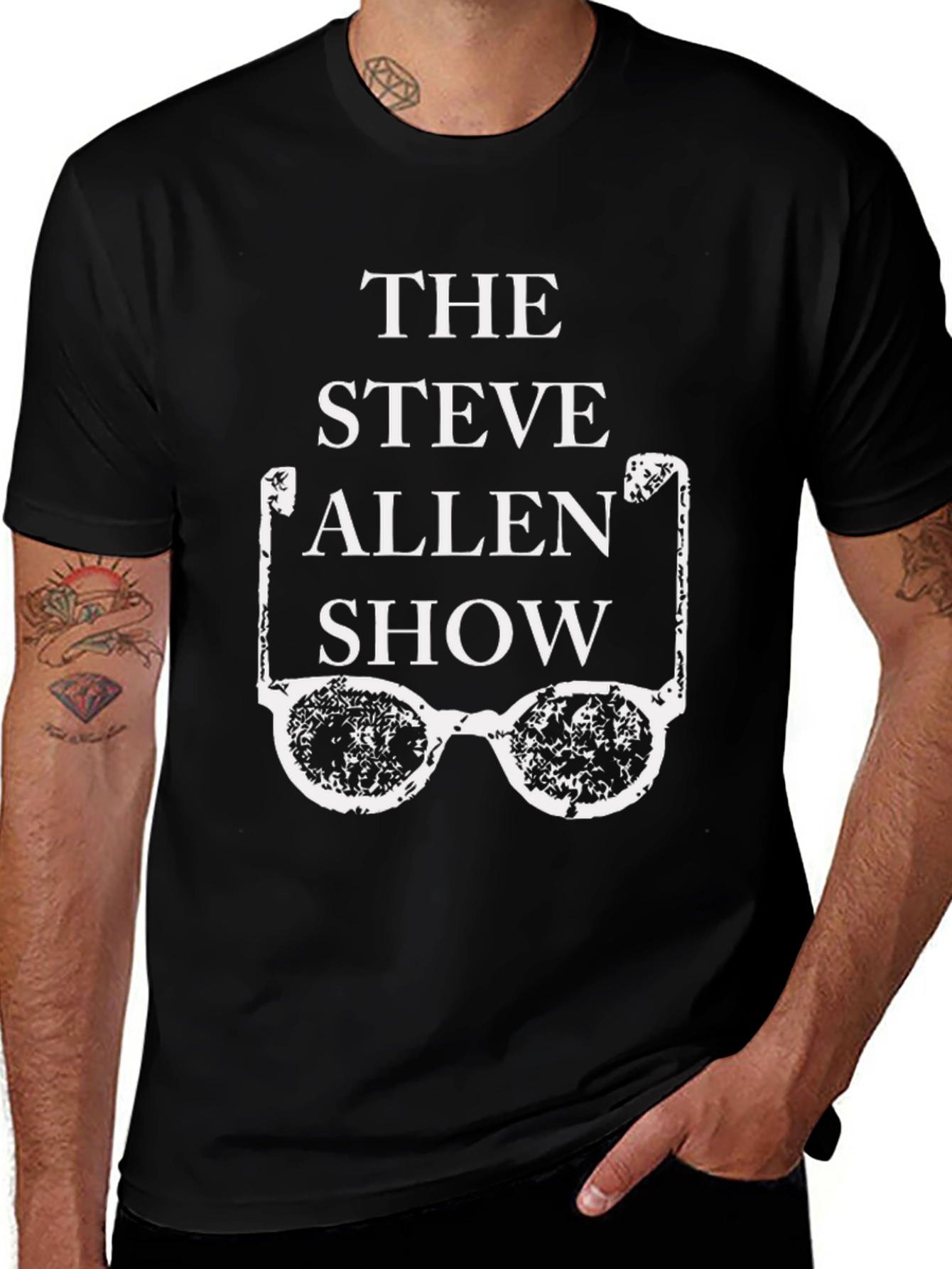Camiseta Negra The Steve Allen Show