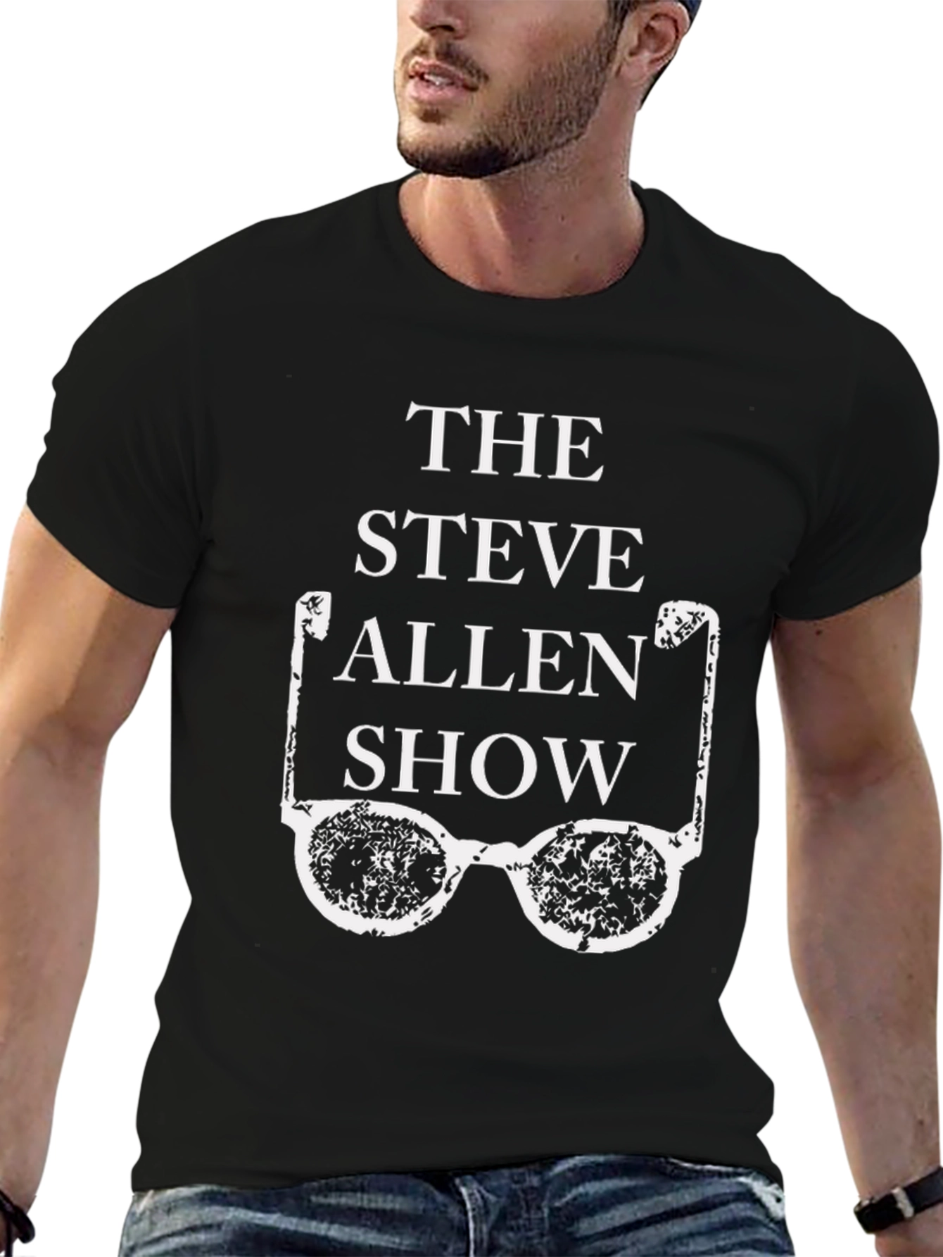 Camiseta Negra The Steve Allen Show