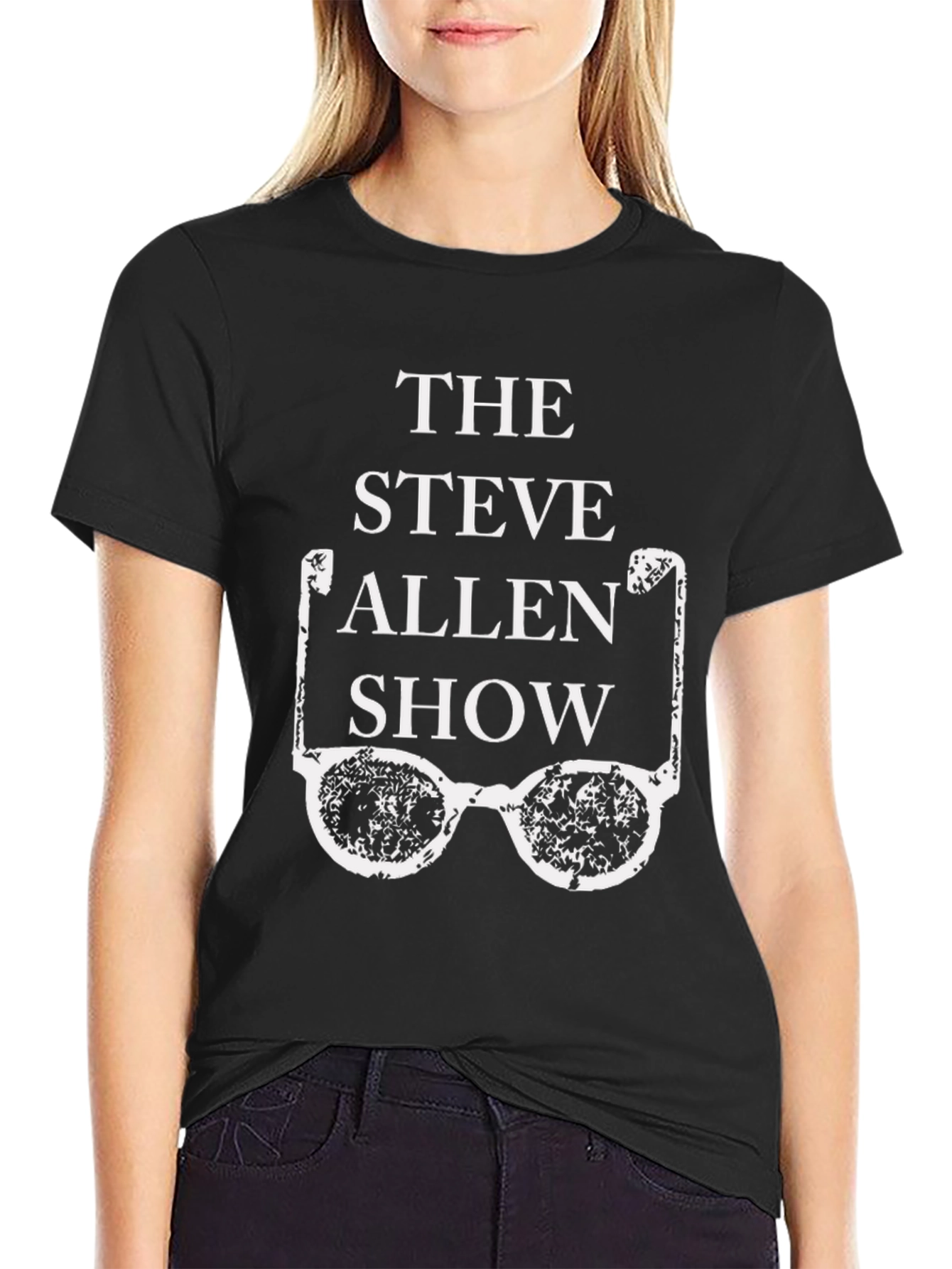 Camiseta Negra The Steve Allen Show