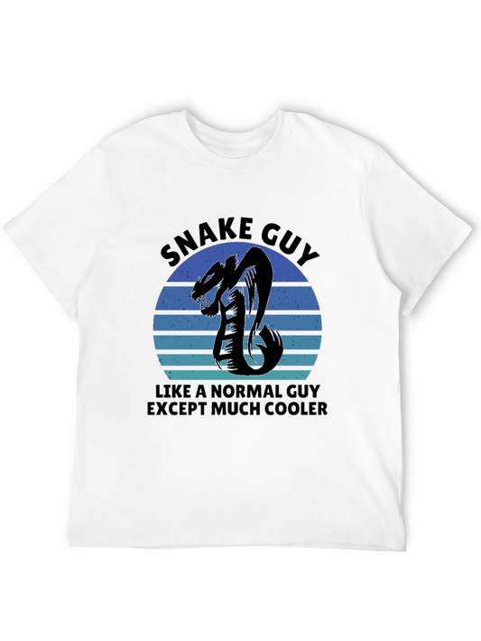 Camiseta Hombre Snake Guy Cool