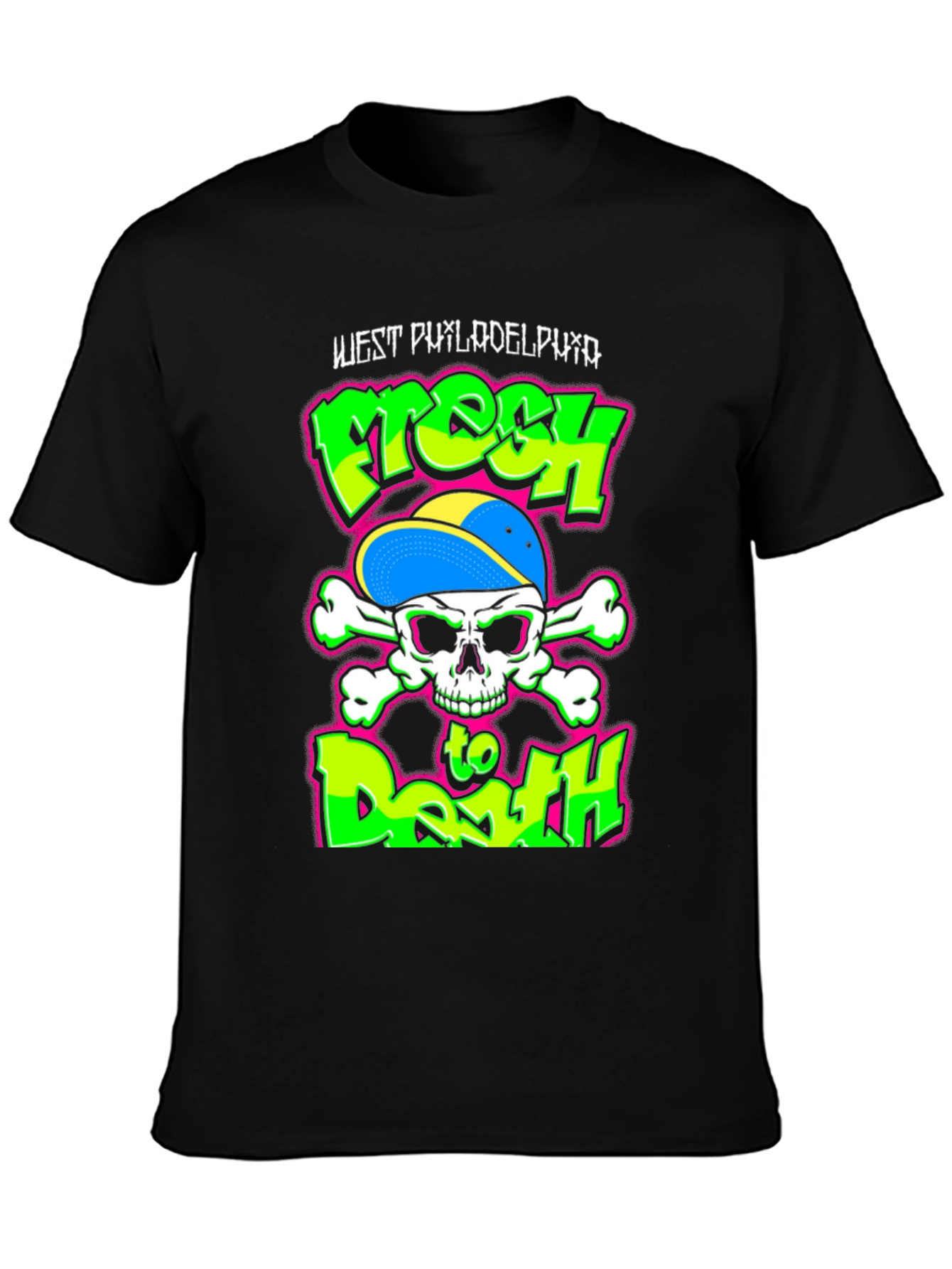 Camiseta Negra Fresh to Death