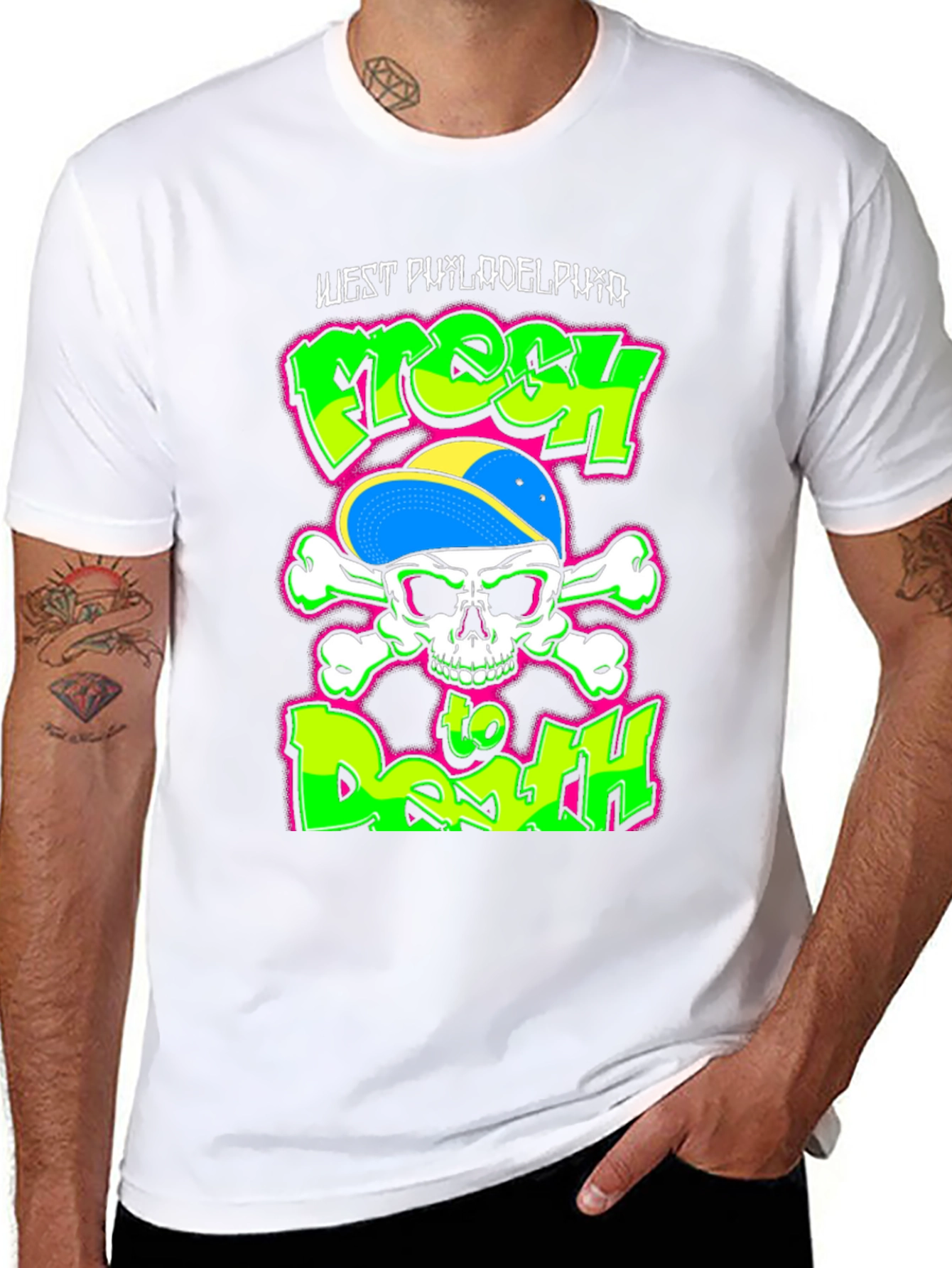 Camiseta Negra Fresh to Death