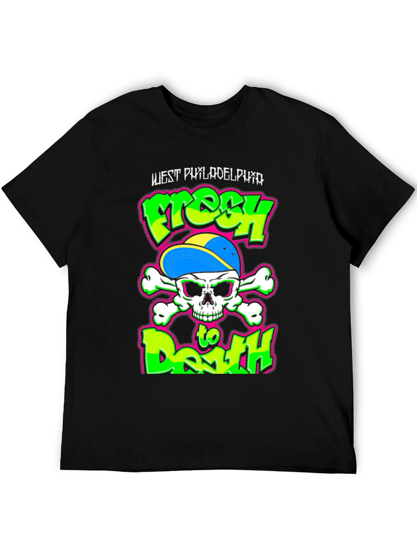 Camiseta Negra Fresh to Death
