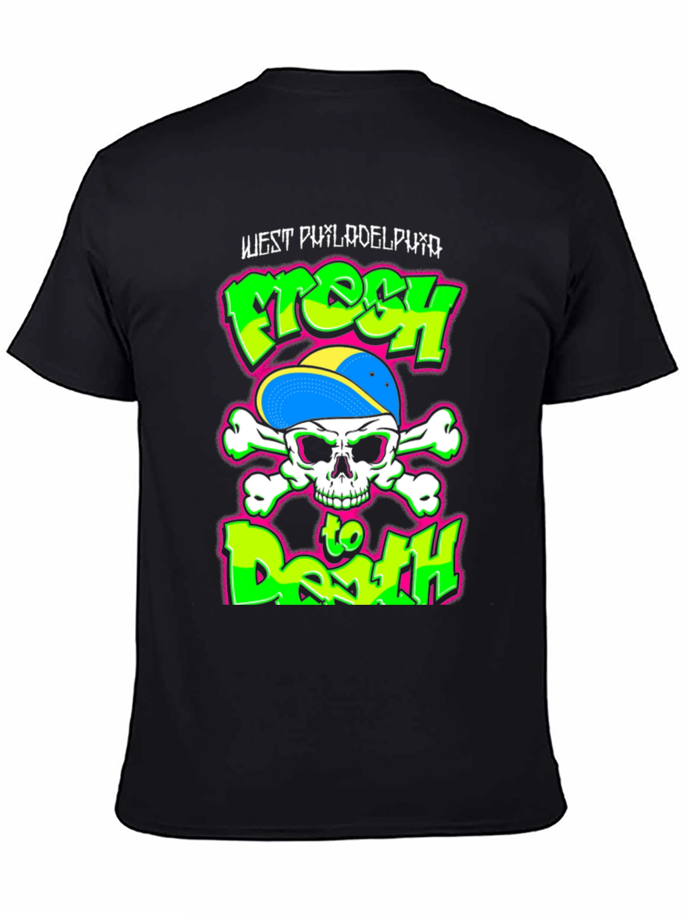 Camiseta Negra Fresh to Death