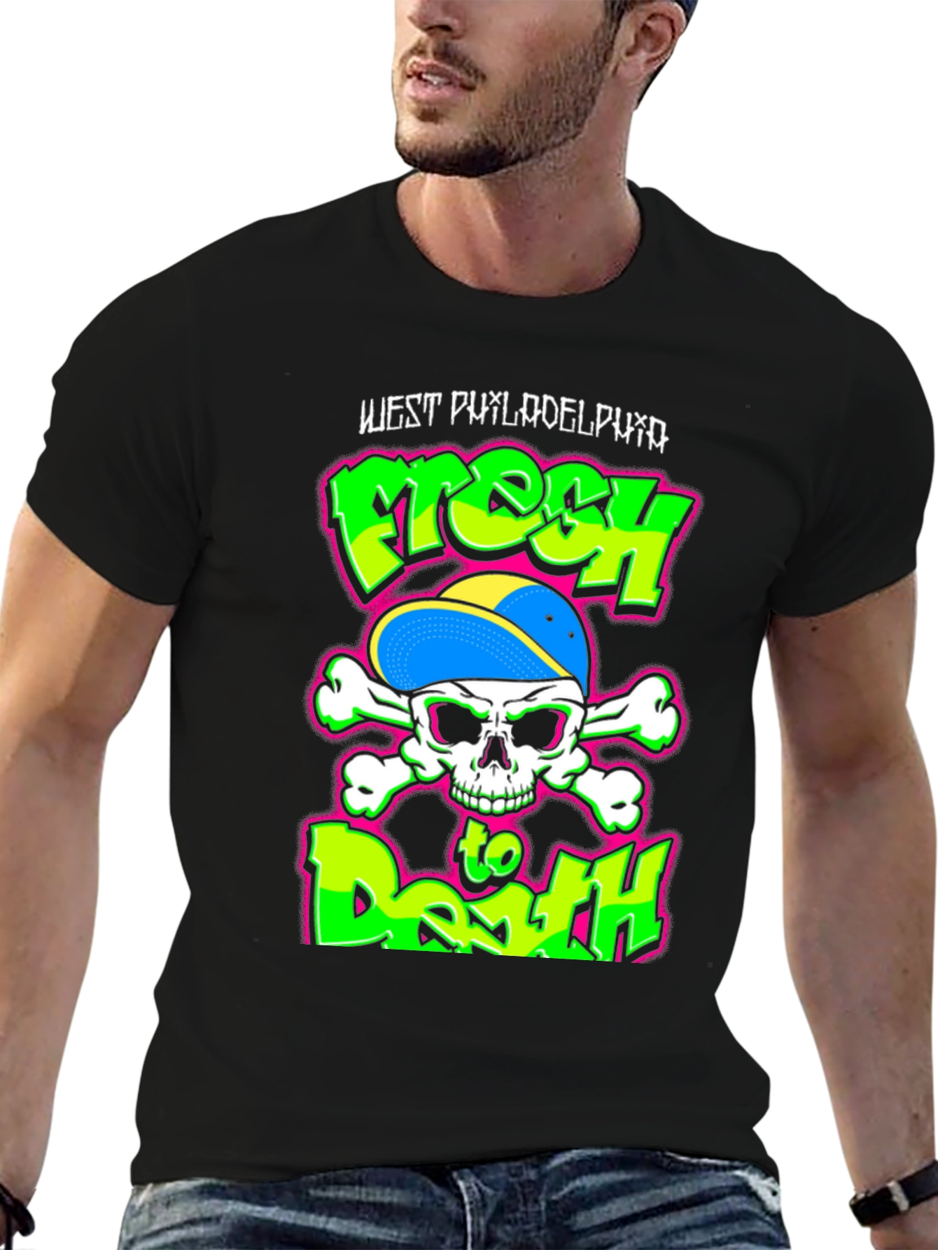 Camiseta Negra Fresh to Death