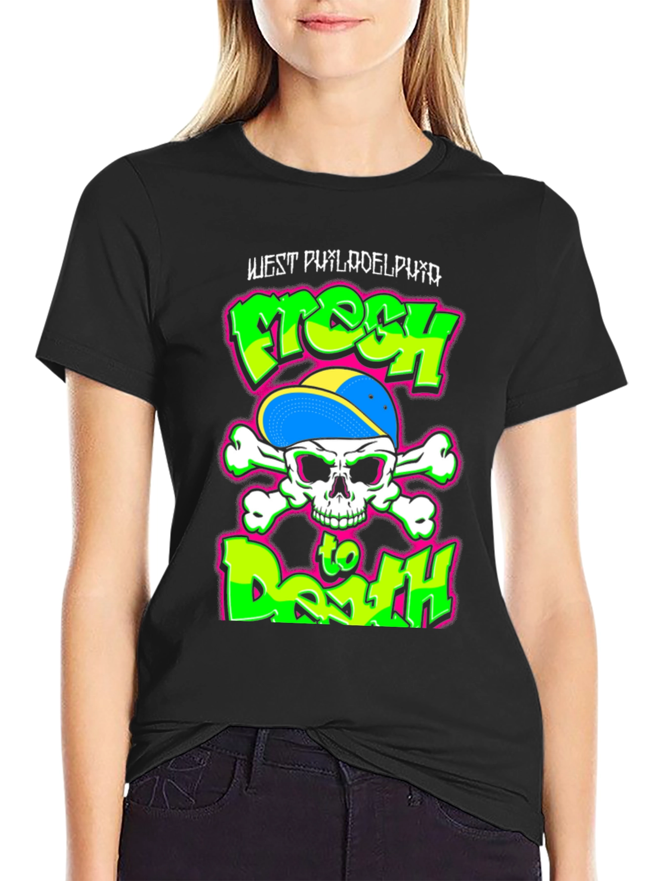 Camiseta Negra Fresh to Death