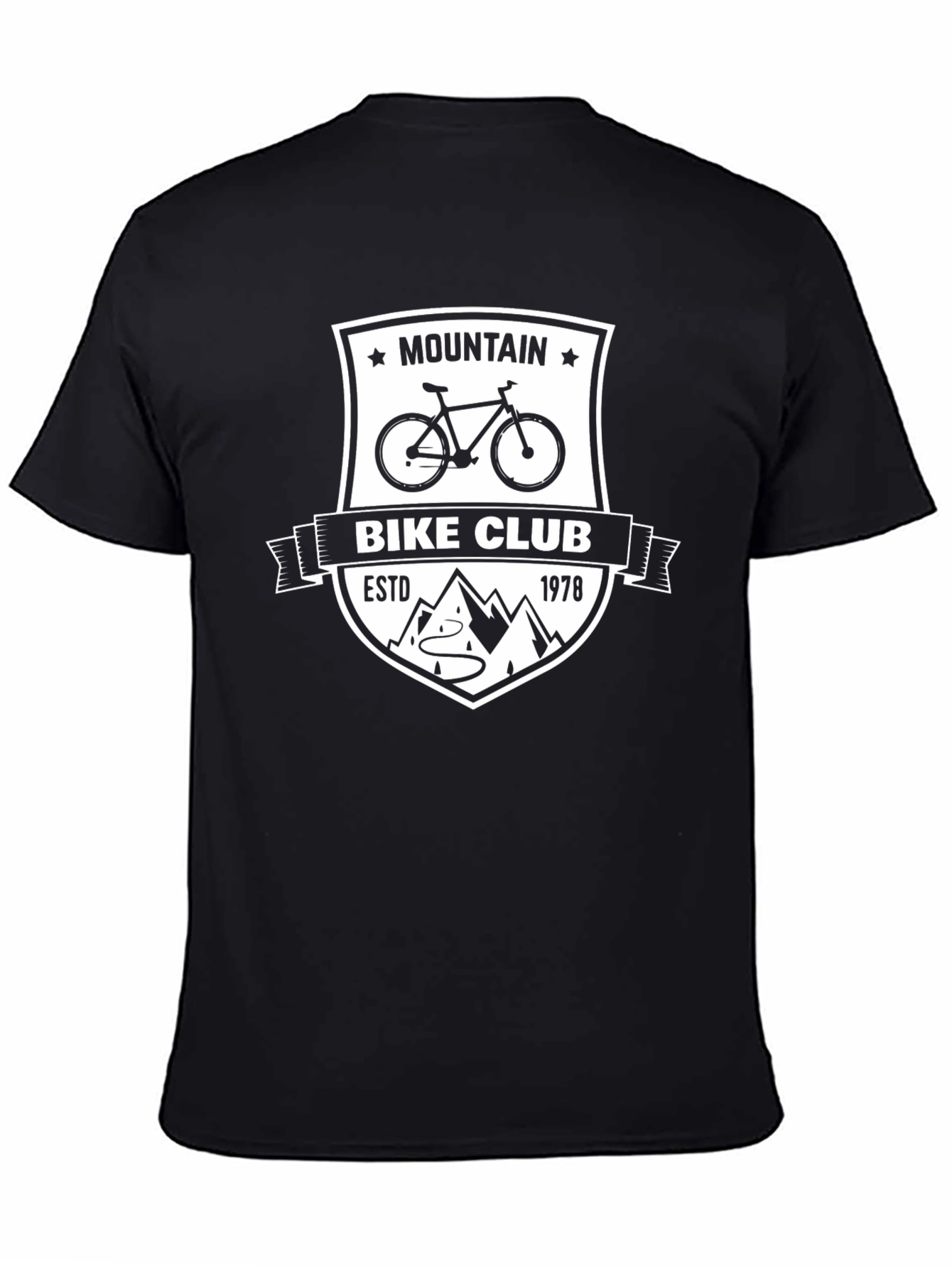 Camiseta Negra Mountain Bike Club
