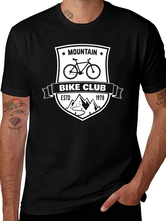 Camiseta Negra Mountain Bike Club