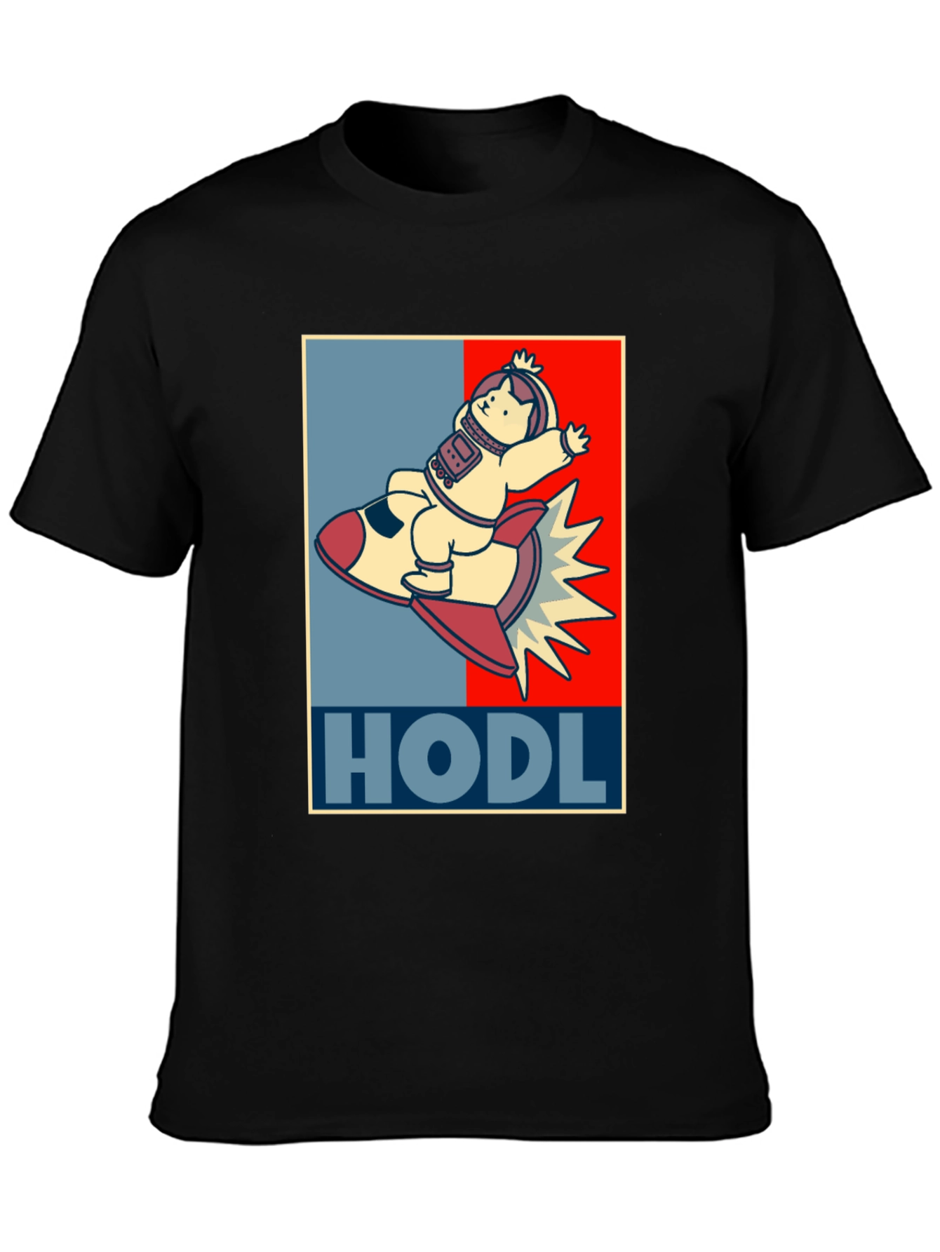 Camiseta HODL: ¡A la Luna con Estilo!