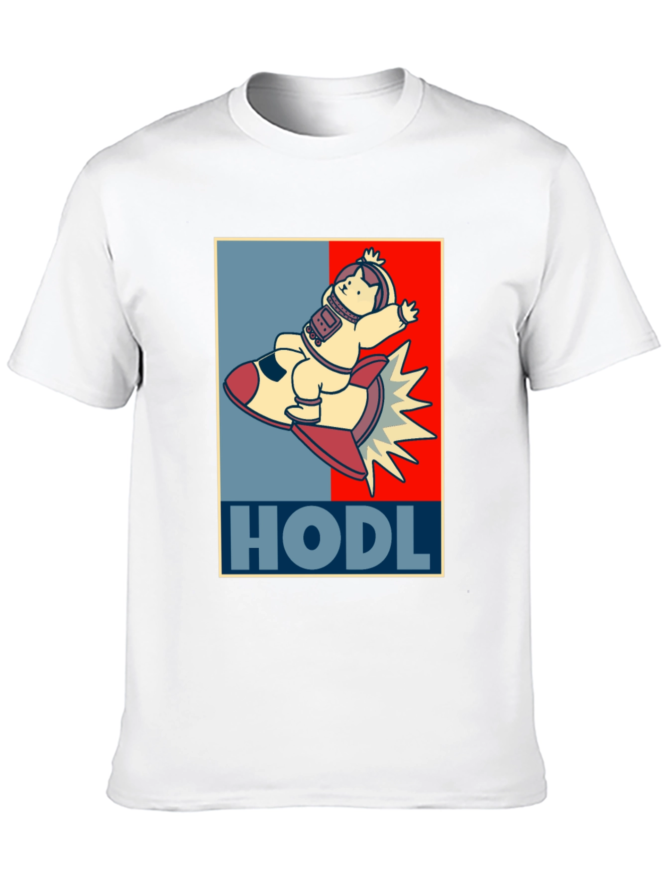 Camiseta HODL: ¡A la Luna con Estilo!