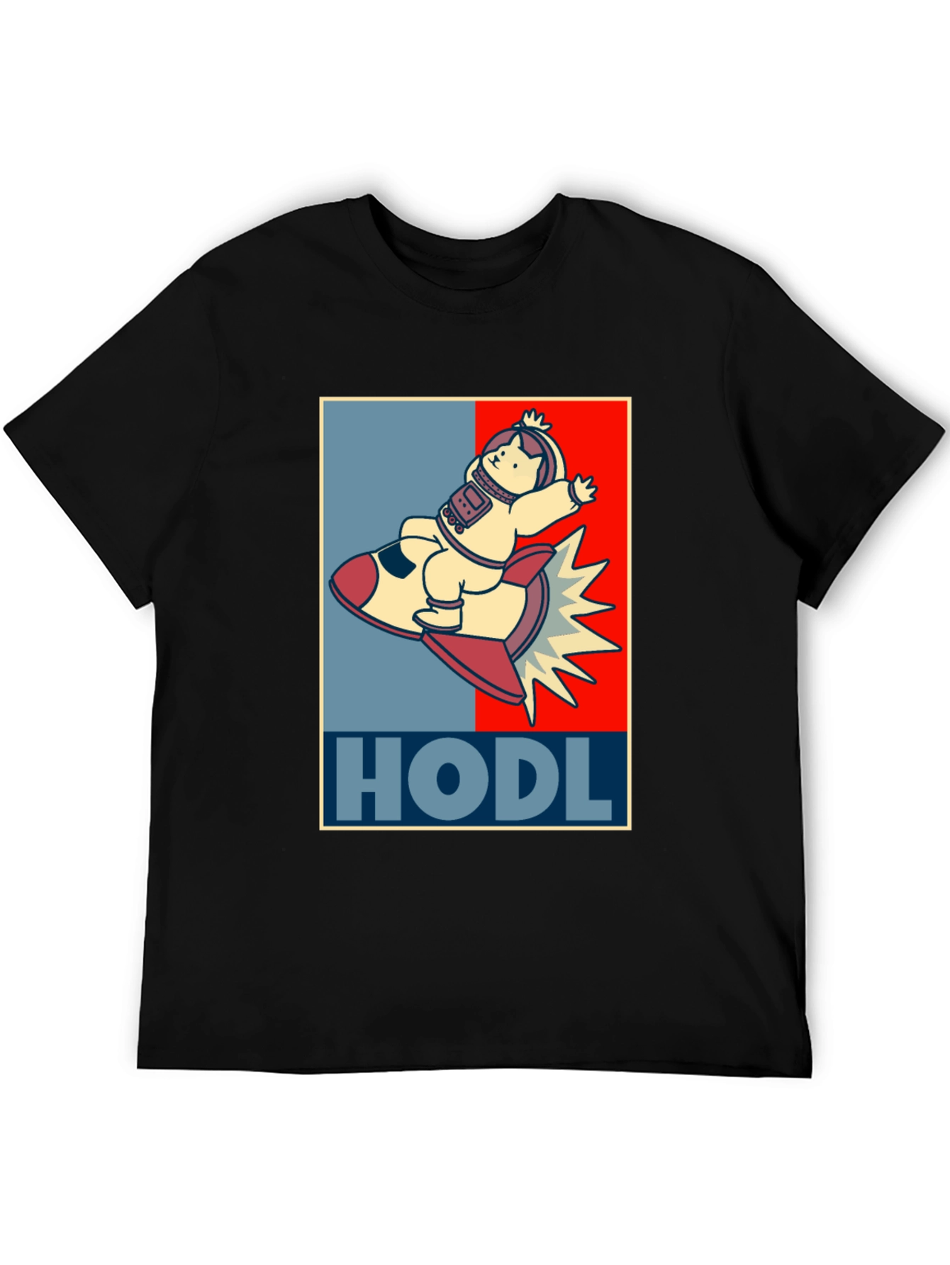 Camiseta HODL: ¡A la Luna con Estilo!