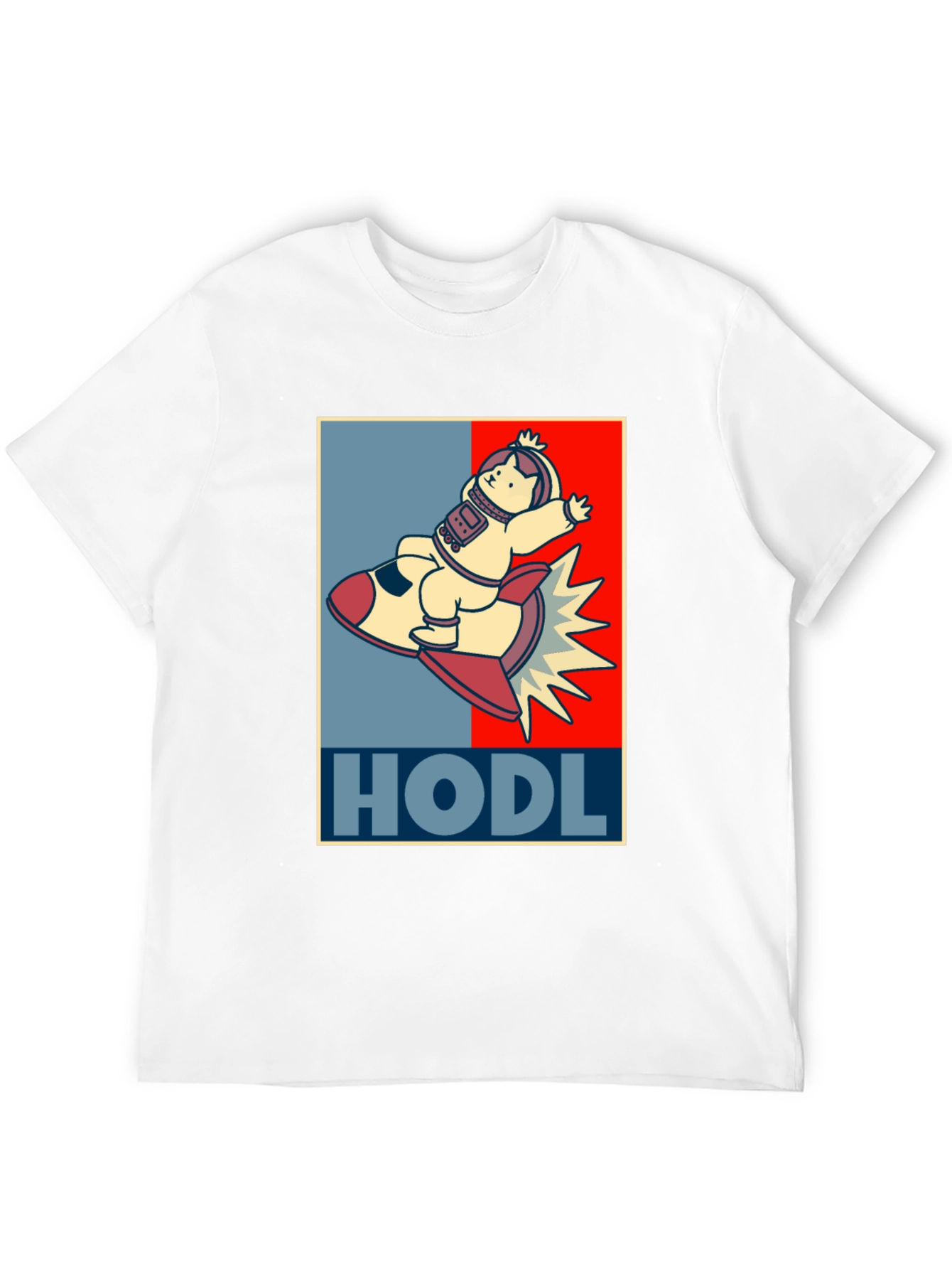 Camiseta HODL: ¡A la Luna con Estilo!