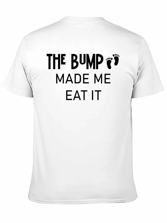 Camiseta Negra The Bump Made Me Eat It