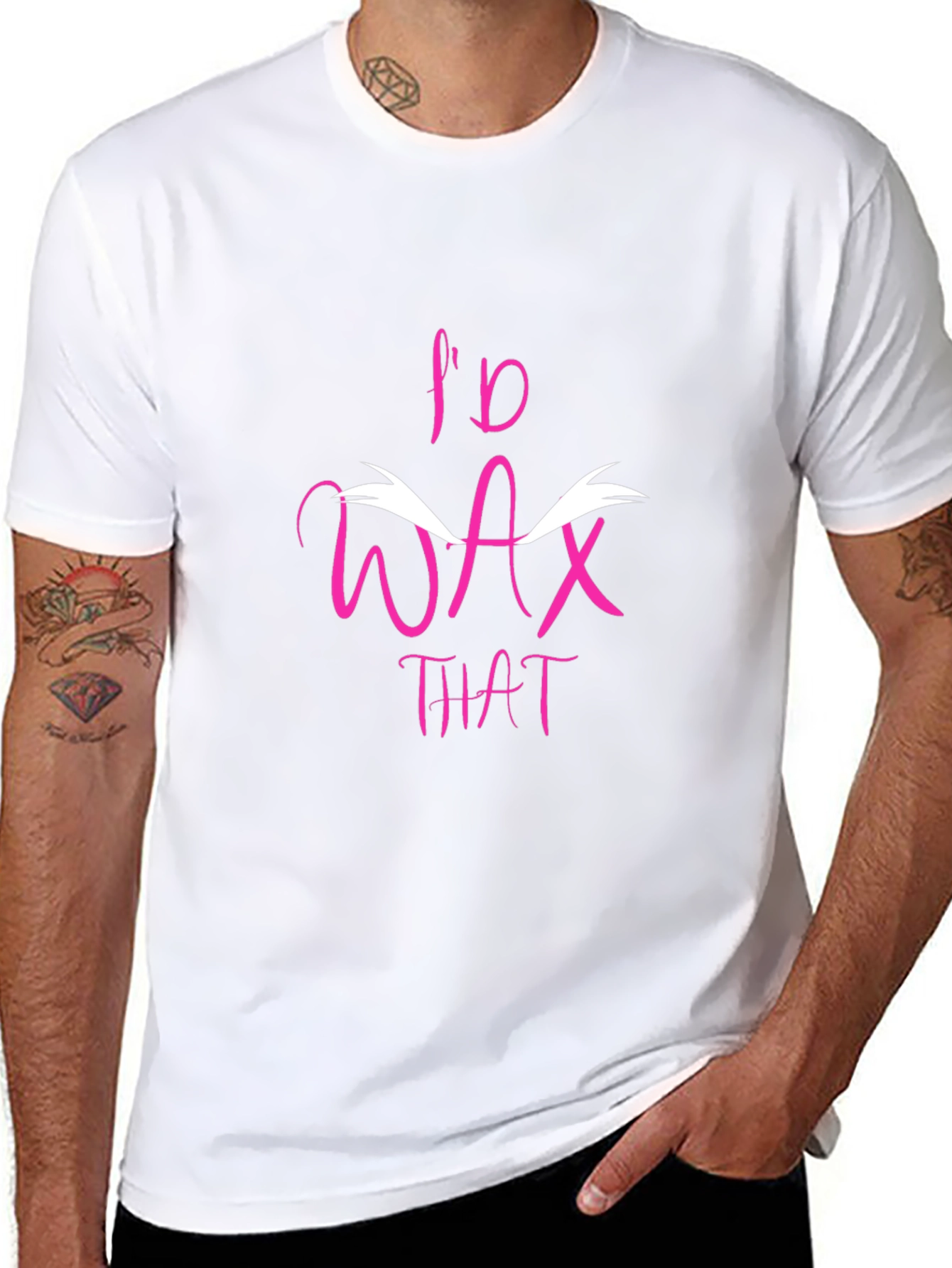 Camiseta Negra Id Wax That