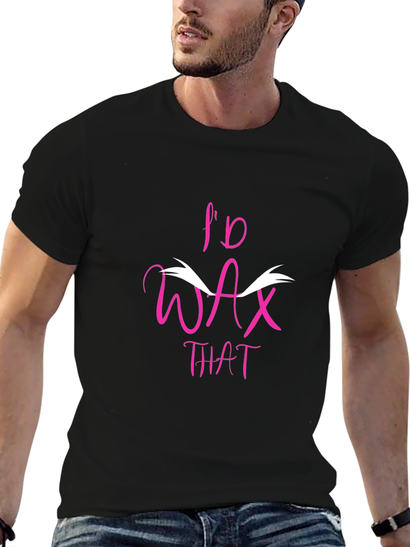 Camiseta Negra Id Wax That