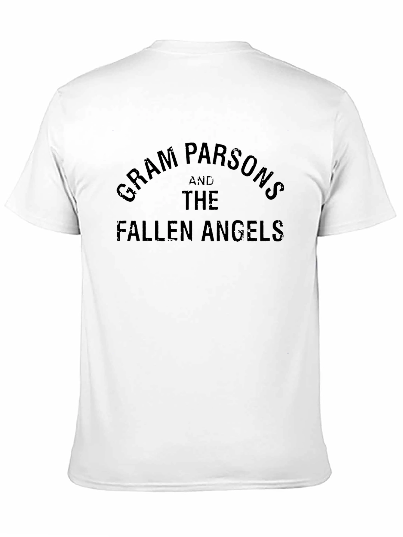 Camiseta Negra Gram Parsons & The Fallen Angels
