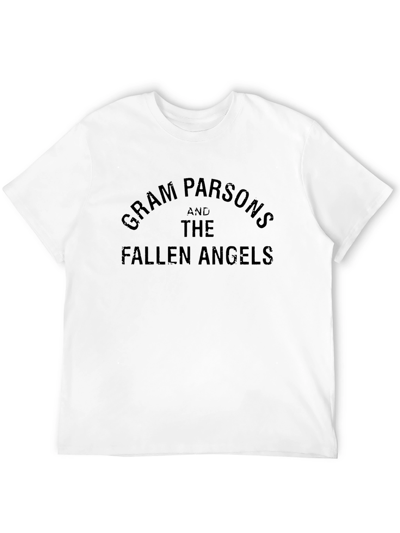 Camiseta Negra Gram Parsons & The Fallen Angels