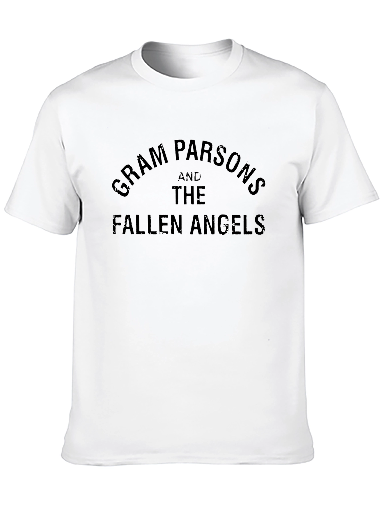 Camiseta Negra Gram Parsons & The Fallen Angels