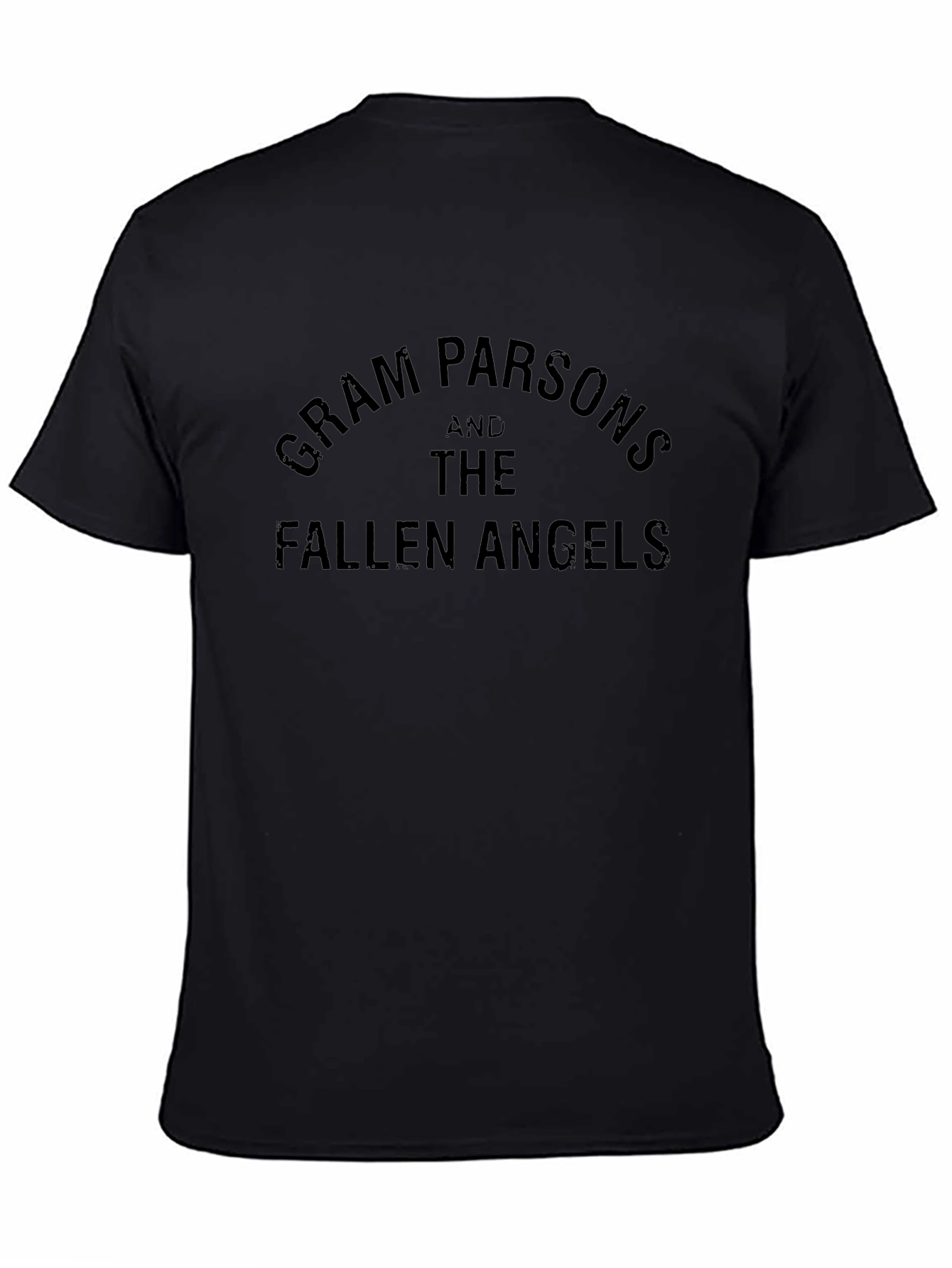 Camiseta Negra Gram Parsons & The Fallen Angels