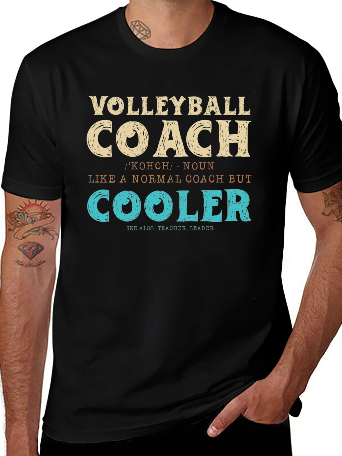 Camiseta Entrenador de Voleibol Cool