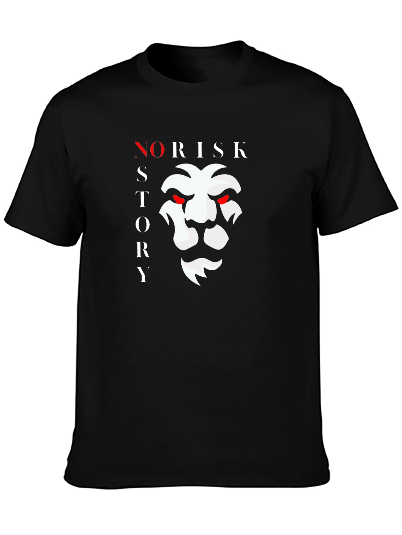 Camiseta Negra: NO RISK STORY con León Intenso