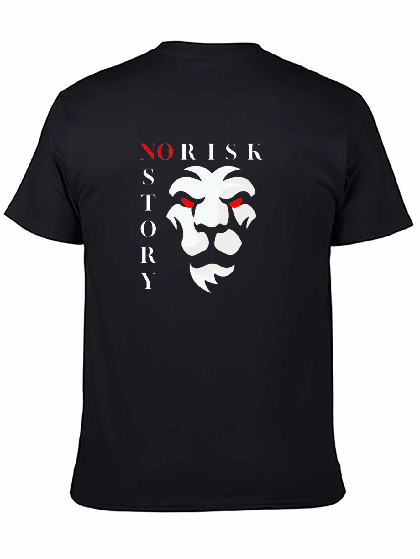 Camiseta Negra: NO RISK STORY con León Intenso