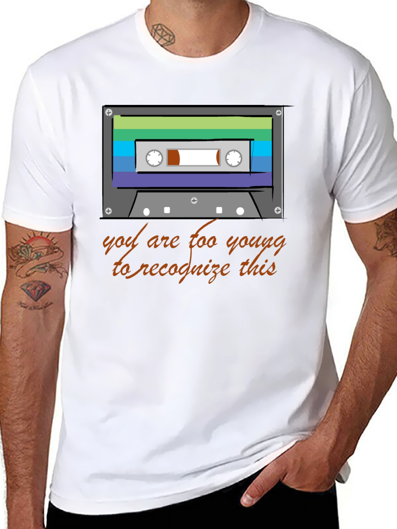 Camiseta Retro Cassette - ¿La recuerdas?