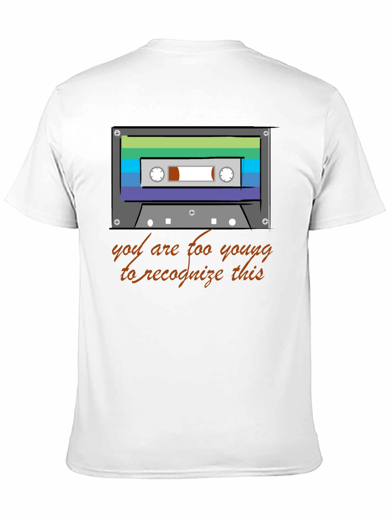 Camiseta Retro Cassette - ¿La recuerdas?