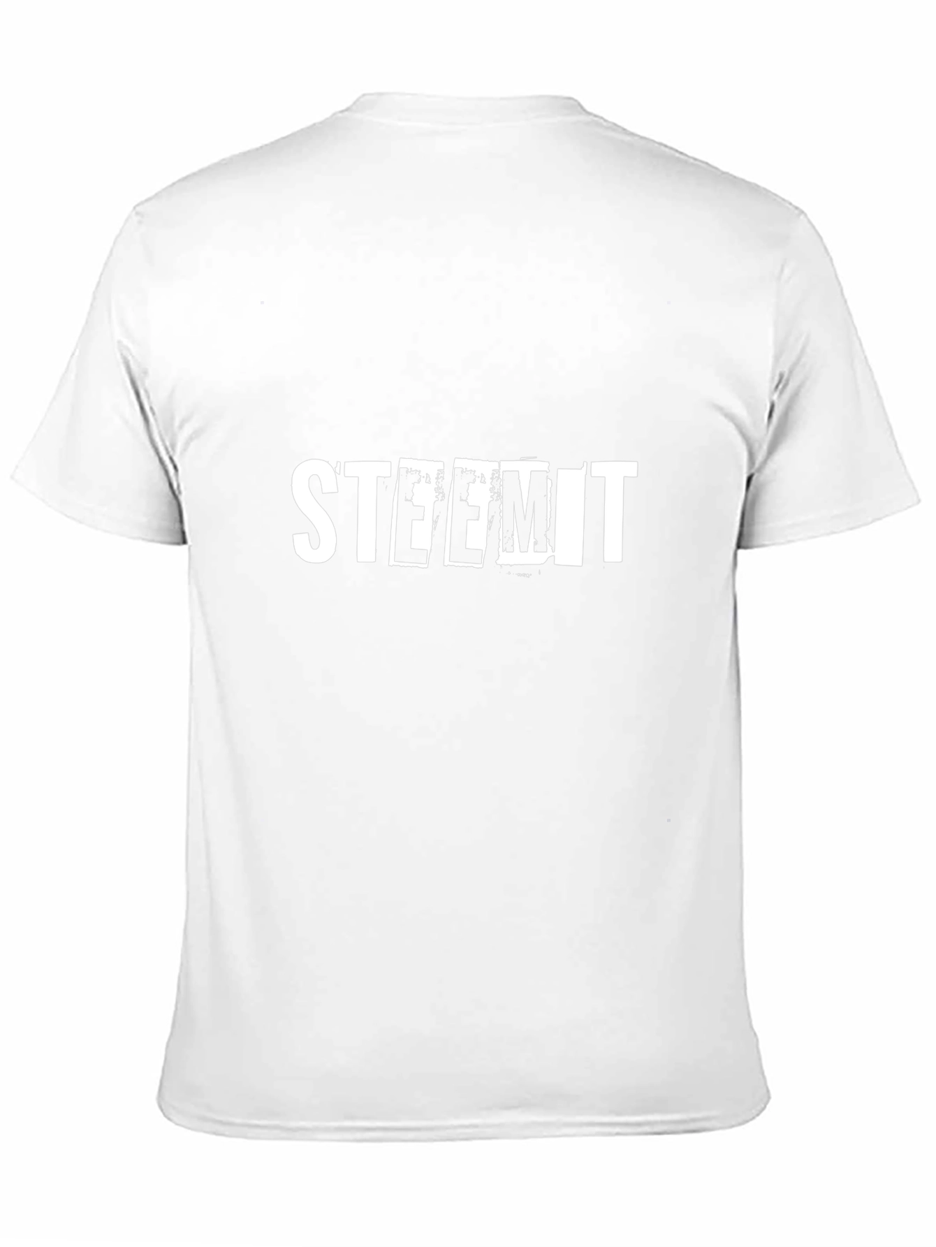 Camiseta Negra Steemit - Diseño Moderno
