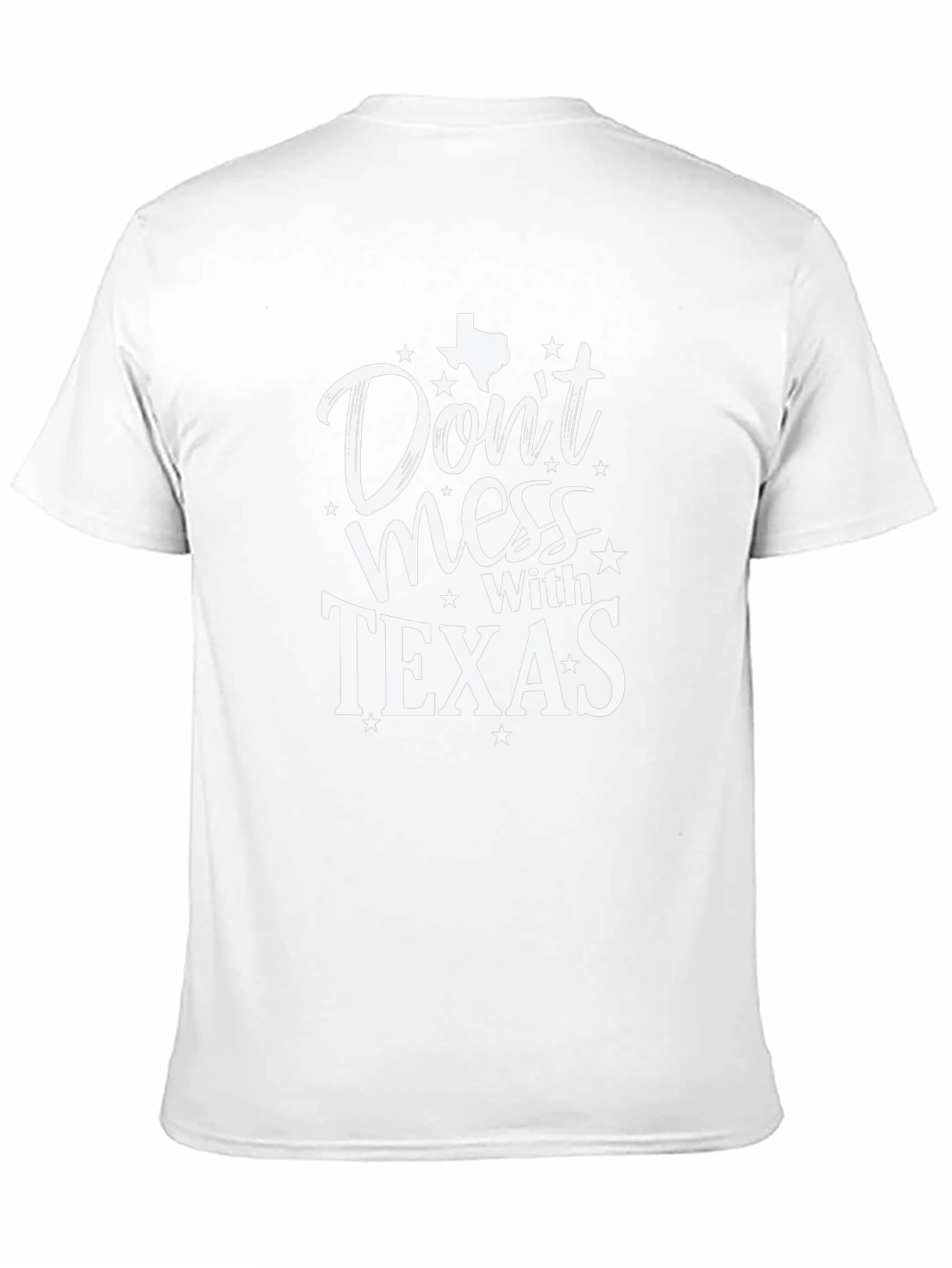 Camiseta Negra Dont Mess With Texas