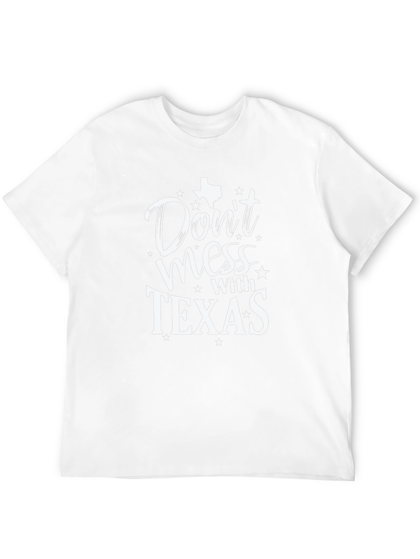 Camiseta Negra Dont Mess With Texas