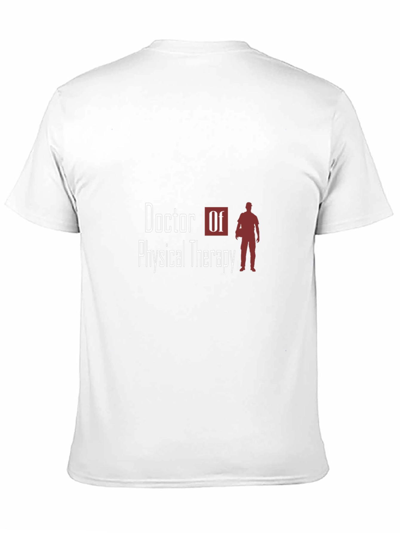 Camiseta Negra Doctor en Fisioterapia