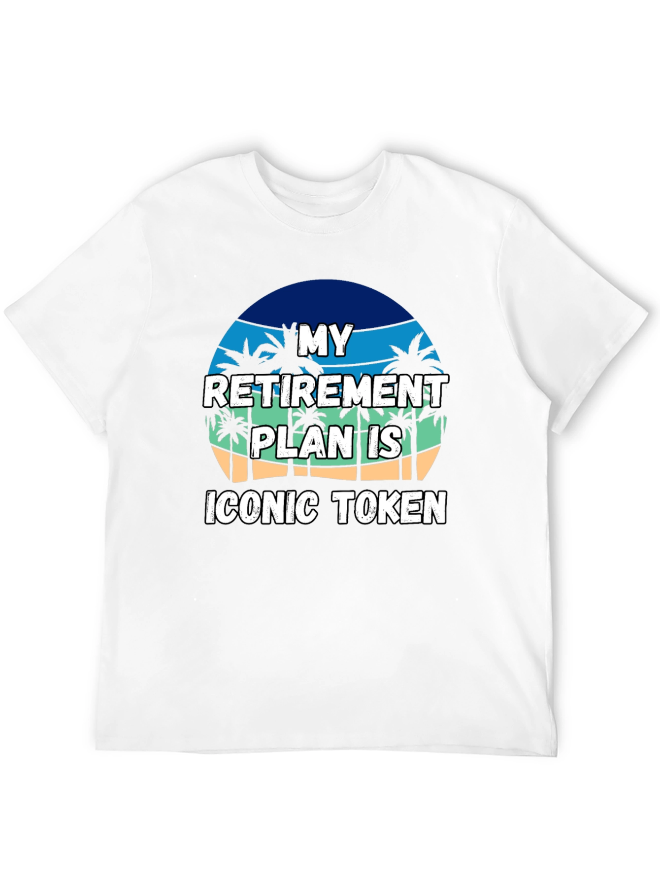 Camiseta Humorística Plan de Jubilación ICONIC TOKEN