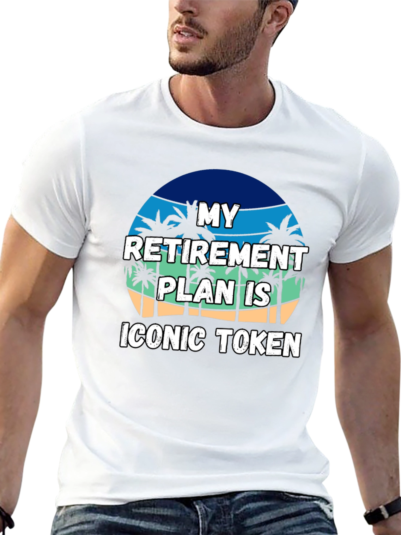 Camiseta Humorística Plan de Jubilación ICONIC TOKEN