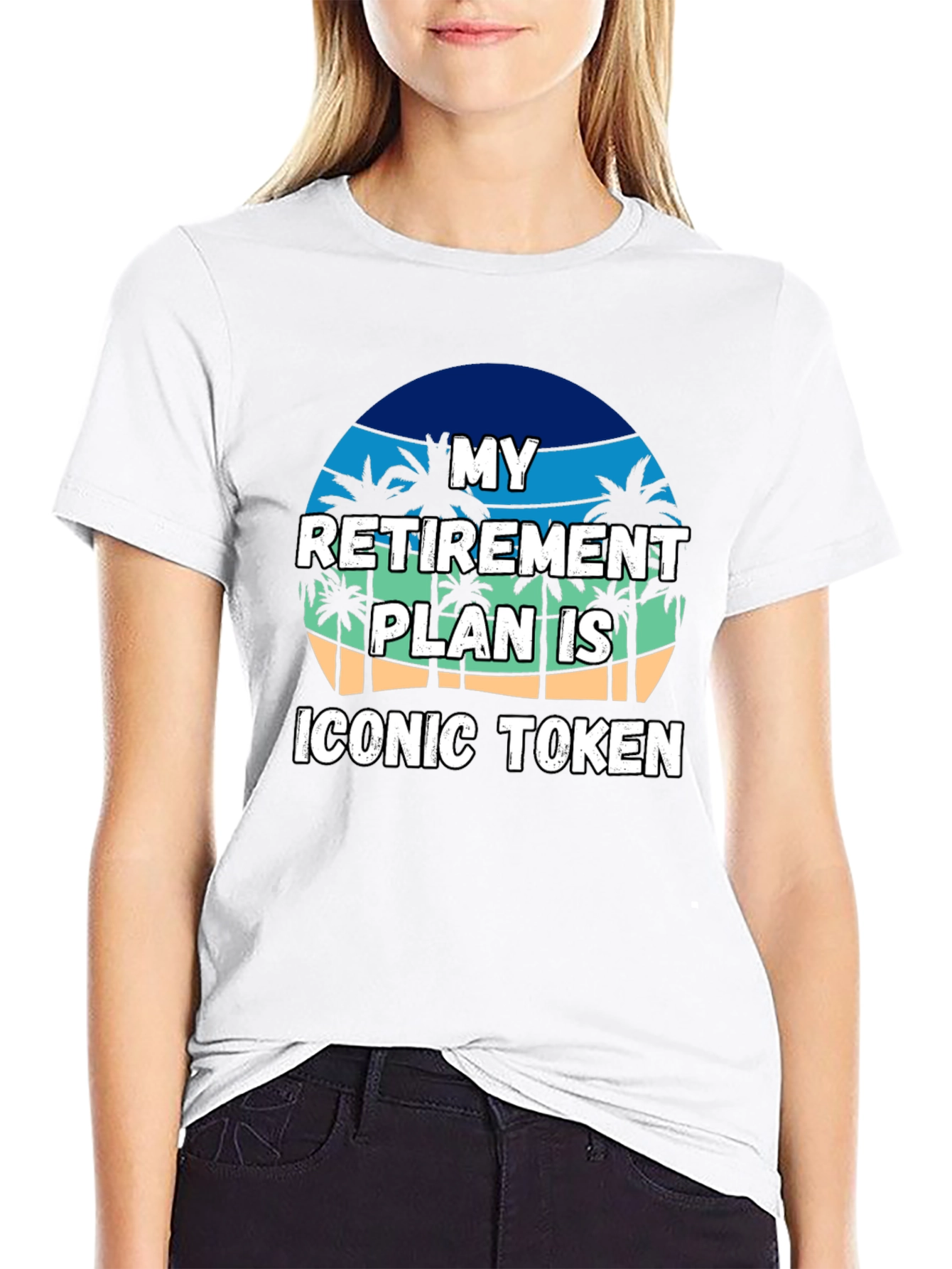Camiseta Humorística Plan de Jubilación ICONIC TOKEN
