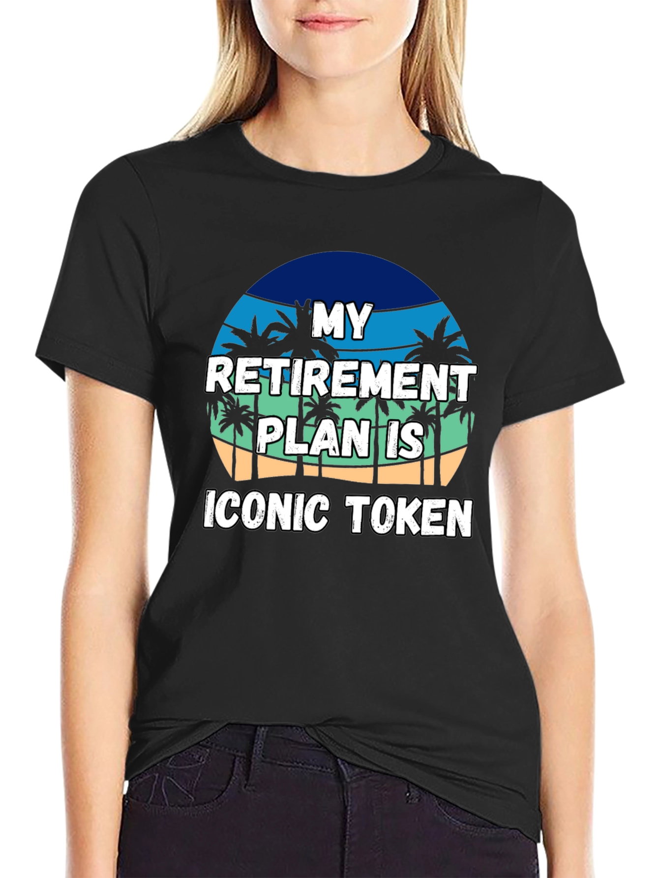 Camiseta Humorística Plan de Jubilación ICONIC TOKEN