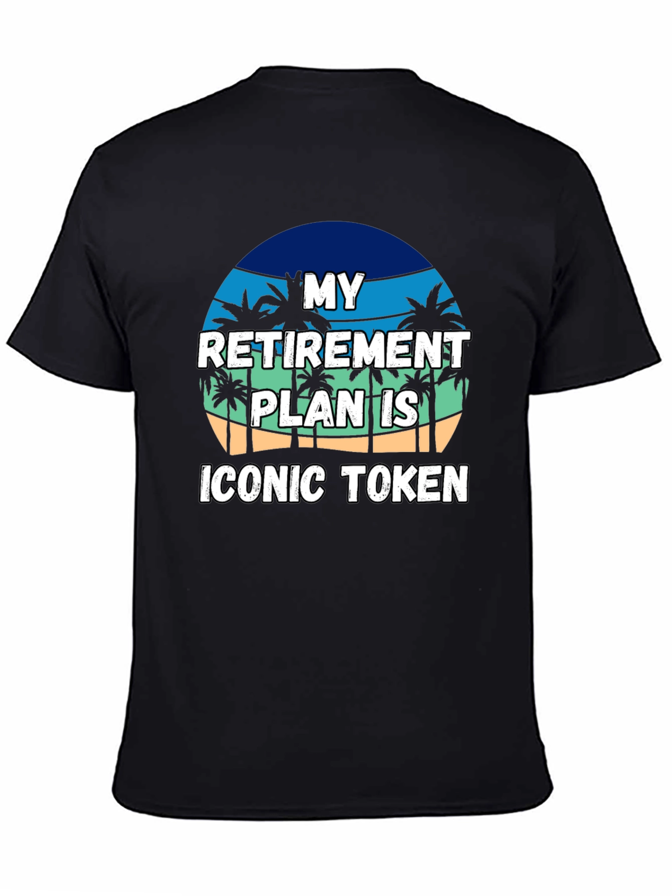 Camiseta Humorística Plan de Jubilación ICONIC TOKEN