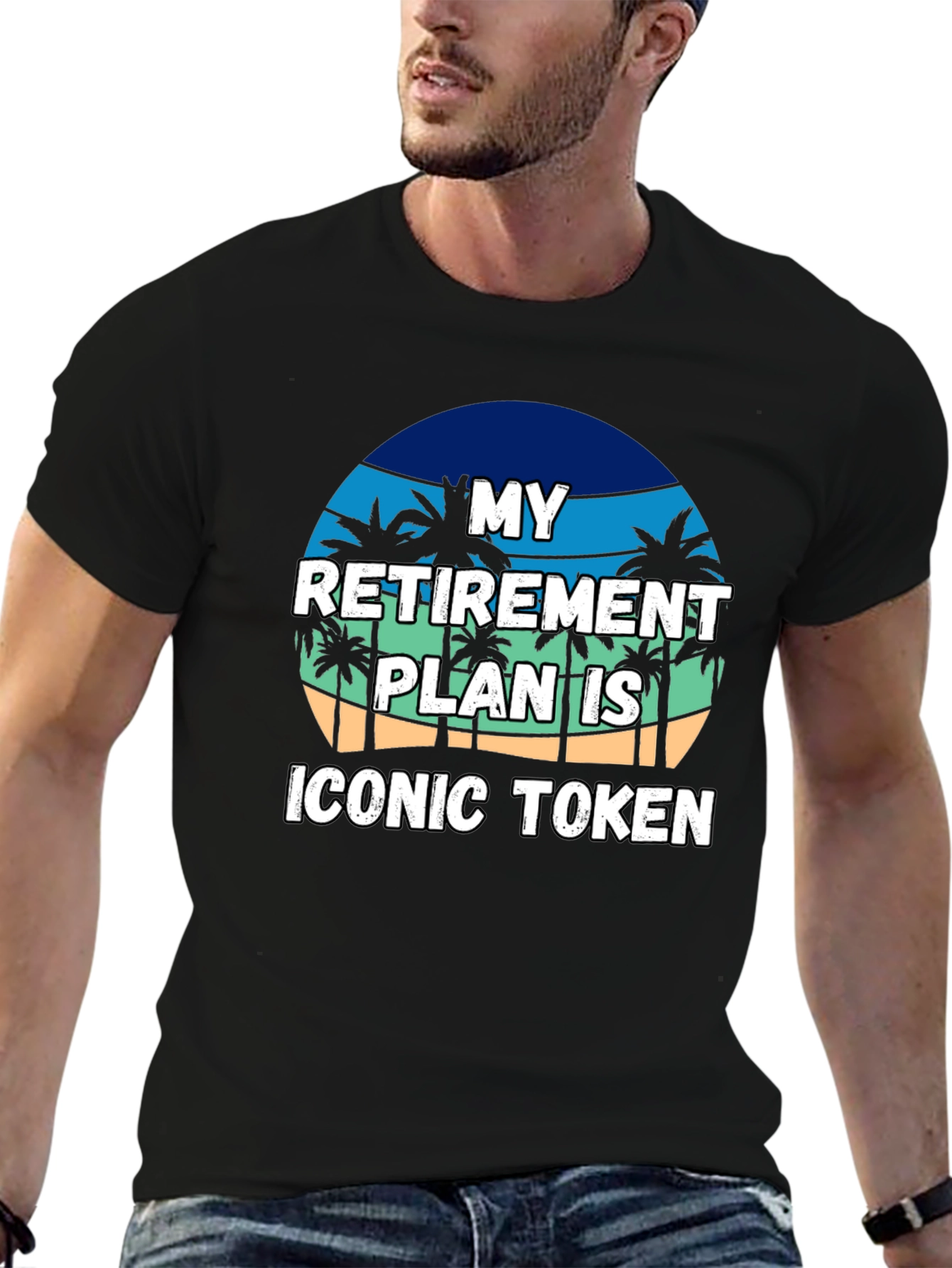 Camiseta Humorística Plan de Jubilación ICONIC TOKEN