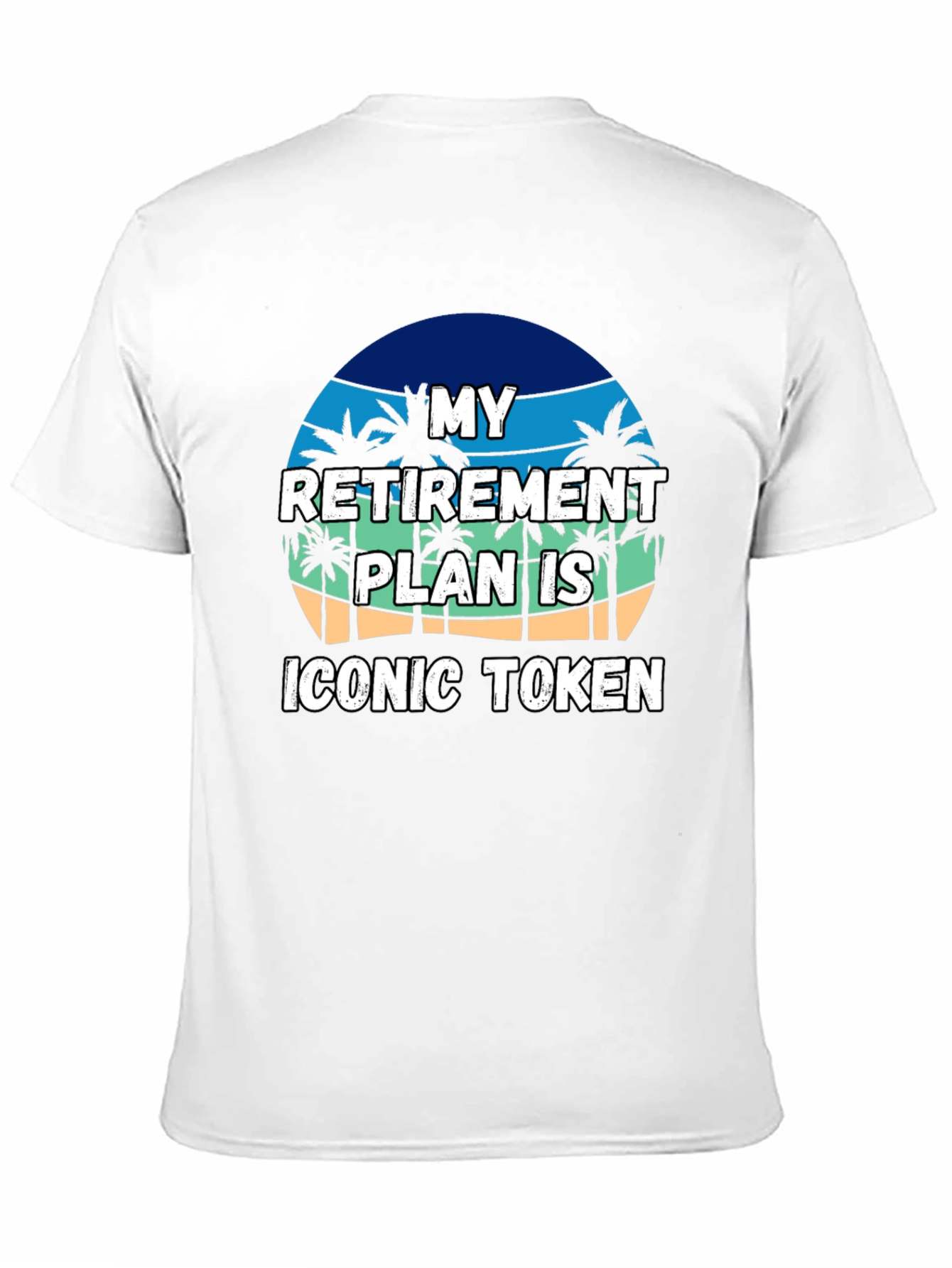 Camiseta Humorística Plan de Jubilación ICONIC TOKEN